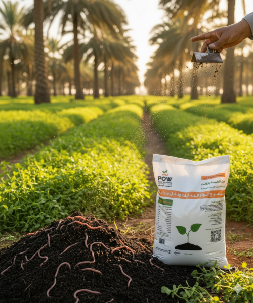 السماد العضوي - قوة الدود